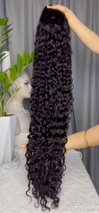 Hot Sale Water Wave <b>Human</b> Hair <b>Wig</b> HD Lace Frontal <b>Wig</b> For Women Custom Length Luxury <b>Wig</b> Available At Export Price - Product Image 6