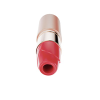 Vibrateur en silicone de qualité médicale en forme de rouge à lèvres, 10 modes, rechargeable, silencieux, masseur pour soulager le stress