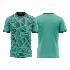 เสื้อยืดโพลีเอสเตอร์สำหรับเล่นเกมแบบซับลิเมชั่น |   เสื้อทีมแบบกำหนดเองสำหรับฟุตบอลและกีฬาอื่นๆ - Product Image 1