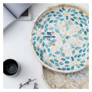 Bandeja con incrustaciones de perlas de alta calidad del fabricante de Vietnam con precios competitivos de bandeja de nácar y servicio OEM - Product Image 1