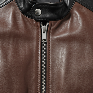 Vestes en cuir pour hommes très vendues, veste en cuir véritable de haute qualité, prix de gros - Product Image 2