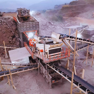 Planta trituradora de 2 etapas montada sobre ruedas Hailstone SMART-JHF con mandíbula y cono para granito, basalto y roca dura |   Trituradora de Piedra - Product Image 2