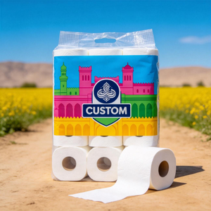 Wholesale Recycled <b>Toilet</b> Paper 2 Ply Office <b>Toilet</b> Paper <b>Roll</b> High Quality Bathroom Tissue Supplier Manufacturer - Product Image 1