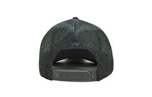 Casquette Trucker Structurée 6 Panneaux en Maille Camouflage Fabriquée au Vietnam avec Logo Patch en Cuir Personnalisé Classique Décontractée pour Activités de Plein Air, Plage et Cyclisme - Product Image 4