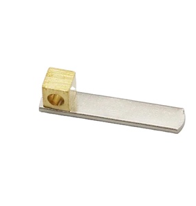 Latest Customizable Brass Flat Pin Connector Accessories Indian Exporters' New Offers for Industrial Electricity <b>Terminal</b> Use - Product Image 3