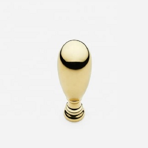 Bouton de meuble rond moderne en laiton, poignée de tiroir durable pour armoire, finition dorée polie, quincaillerie de mobilier traditionnelle - Product Image 6