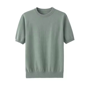 Camiseta Ligera de Secado Rápido con Estampado Digital, Cuello Redondo, Corte Regular, Ecológica, de Poliéster/Algodón, para Hombre, Estilo Hip Hop, Venta al Por Mayor - Product Image 1