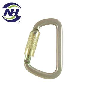 Mousqueton en zinc à anneau en D mousqueton verrouillable pas pour l'escalade - Product Image 6