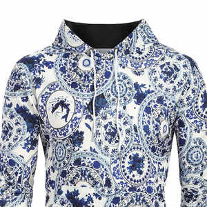 เสื้อฮู้ดผู้ชายขายส่ง ผ้าฟลีซปักโลโก้ตามสั่ง สีพื้น เป็นมิตรกับสิ่งแวดล้อม เหมาะสำหรับใส่ลำลองในฤดูใบไม้ร่วงและฤดูหนาว มีกระเป๋า ผลิตจากผ้าฝ้าย - Product Image 6