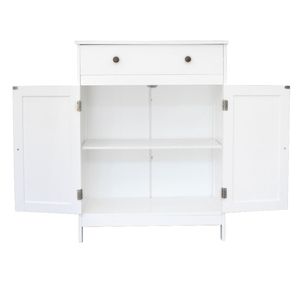 Spedizione Gratuita: Mobile da Bagno YJ con Doppie Ante e un Cassetto, 100 Pagine - Product Image 3