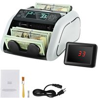 Machine à compter l'argent de grande capacité, détection de contrefaçon UV MG IR DD, compteur de billets USD EUR, D0100HADT3V