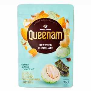 Service de Marque Privée Emballage Individuel HALAL OEM/ODM Dragées d'Algues Marines enrobées de Chocolat Amandes Noix de Cajou 75G Snacks Bonbons Nouveauté - Product Image 1