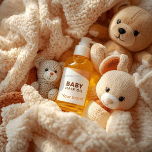 Huile capillaire pour bébé en marque privée, huile nourrissante douce pour nouveau-nés et enfants, huile capillaire pour bébé OEM/ODM - Product Image 5