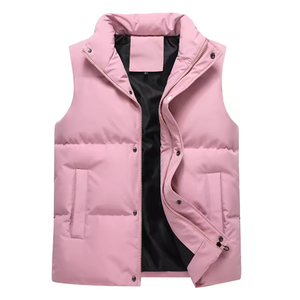 Gilet matelassé personnalisé en polyester haute densité, résistant à l'eau, pour marques privées - Product Image 4