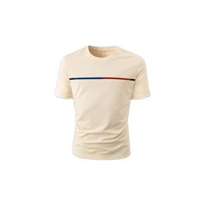 Camisetas de Algodón Tejido Transpirable para Hombre, Tallas Grandes, Lisas, Personalizables con Logotipo de Marca, Venta al Por Mayor - Product Image 1