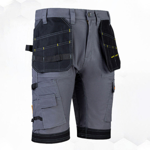 Pantalones Cortos de Trabajo Resistentes para Hombre, Pantalones Cortos Cargo con Múltiples Bolsillos y Bolsillos Desmontables para Herramientas - Product Image 6