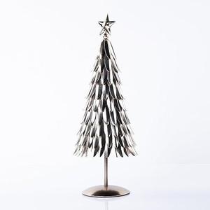 Galvanised Aluminium Christmas tree Beautiful and Premium Silver Finish Aluminium Christmas Tree Table Decor Festive home - Product Image 3