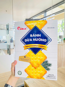 ขนมขบเคี้ยวมะพร้าวเวียดนามแท้ 189 กรัม กรุบกรอบ หวานอร่อย แบบ ODM ขายส่ง - Product Image 1