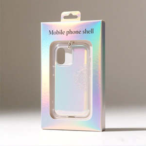 Caja de Embalaje Transparente para Teléfono con Logotipo Personalizado, Embalaje Universal de PVC para Fundas de Teléfono Móvil - Product Image 5