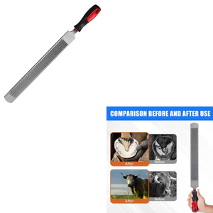Herramienta profesional de acero al carbono para recortar pezuñas de caballos y proyectos de carpintería - Product Image 2