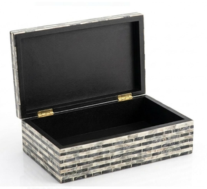Caja Decorativa de Alta Calidad con Incrustaciones de Mármol, Hecha a Mano por Artesanos, para Guardar Recuerdos, Disponible a un Precio Competitivo - Product Image 6