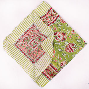 Écharpe de plage bohème de luxe en coton pour femme, imprimée à la main, écologique, confortable, légère, artisanale de Jaipur - Product Image 3