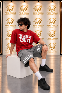 Conjunto de Camiseta y Pantalones Cortos Vintage Lavados Personalizados al por Mayor para Hombre, de Algodón Pesado, Estampado Gráfico, Estilo Urbano, Dos Piezas, Atuendo de Verano - Product Image 6