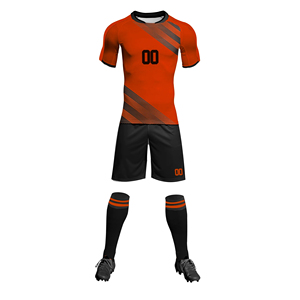 Conjunto de Uniforme de Fútbol Unisex, Color Turquesa y Negro, Impresión Digital, Número 00, Transpirable, Poliéster, Adulto, Costuras sin Costuras - Product Image 6