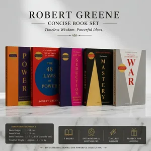 Coffret de 5 livres de Robert Greene : Les lois du pouvoir, L'art de la séduction, La maîtrise, 33 stratégies de guerre et Les lois de la nature humaine. - Product Image 3