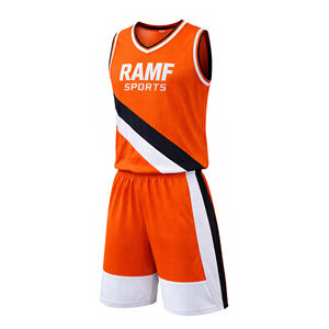 Wholesale Hot <b>Sale</b> Latest Design <b>Men</b> Youth Striped Color Basketball Jerseys High Quality Basketball Wear - Product Image 3