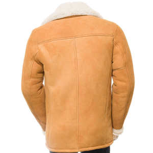 Meilleure veste en cuir de mouton pour homme, style streetwear, 100% cuir de haute qualité, prix compétitif pour adultes, en ligne - Product Image 2