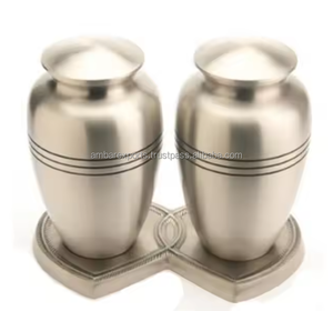 Profesionales en la Venta de Urnas Funerarias para Adultos en Aluminio con Acabado Elegante, con un Toque Moderno y Tradicional para Uso Conmemorativo - Product Image 3