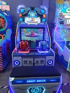 เครื่องเกมยิงลูกบอล Crazy Ball 3 สำหรับสองผู้เล่น 8 เกม แบบหยอดเหรียญแลกของรางวัล - Product Image 6