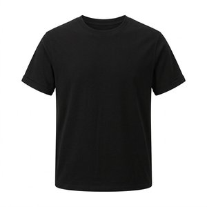 T-shirt Premium Homme Oversize à Épaules Tombantes 240 GSM Coton Lourd Streetwear Impression Personnalisée Strass en Gros Meilleures Ventes - Product Image 2