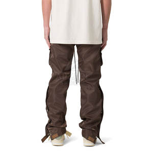 Pantalones Cargo de Cuero para Invierno, Diseño Personalizado, Pantalones Cargo de Cuero para Hombre Hechos a Medida - Product Image 4