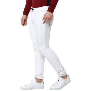 Men's Casual Regular Fit 100% Cotton Fleece Sweatpants Elastic Mid Waist <b>Jogger</b> Streetwear Screen Printing Quick Dry for <b>Work</b> - Product Image 3