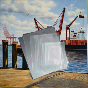 Sac en plastique robuste RAO LDPE pour emballage, à soufflet plat et fond carré, impression en héliogravure - Product Image 1