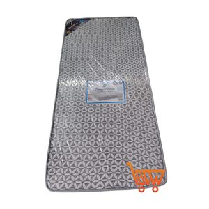Surmatelas en mousse matelassée confortable de 4 pouces d'épaisseur, taille Queen, pliable pour la maison, l'hôtel ou l'auberge - Product Image 1