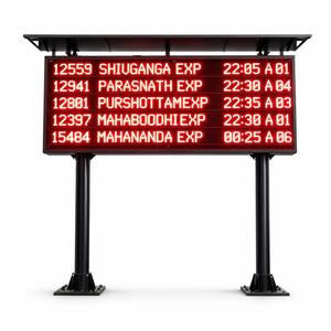 Panel de Texto Desplazable con Control Remoto, Tablero Electrónico Wifi Programable, Pantalla LED Inalámbrica para Mensajes en Movimiento para Centros Comerciales - Product Image 1