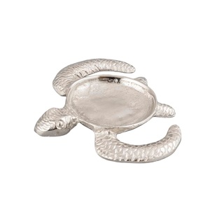 Nueva Bandeja de Servir de Aluminio Fundido, Elegante y Clásica, Bandeja de Metal para Servir Alimentos, Forma Rectangular, Hecha a Mano - Product Image 6