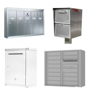 <span class=keywords><strong>Buzón</strong></span> de chapa de acero inoxidable de aluminio hierro bloqueable resistente a la intemperie personalizado - Product Image 1