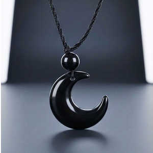 18K Gold Plated Number Pendant with Pearl and Adjustable Leather Cord Necklace for Men - Product Image 2