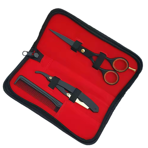 กรรไกรตัดแต่งขนสัตว์เลี้ยงสแตนเลสแบบยาว 7 นิ้ว และ 6.5 นิ้ว รุ่นใหม่ ปี 2026 ขายส่ง ชุดอุปกรณ์กรูมมิ่งสำหรับสัตว์เลี้ยง - Product Image 2