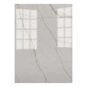 Carrelage Calacatta Veine d'Or Ultra faible absorption d'eau (<0,05%) Bords rectifiés Installation sans joint Fabrication écologique - Product Image 1
