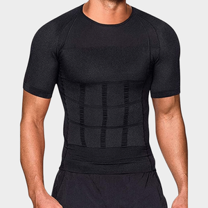 Corset thermique pour homme, ceinture amincissante respirante, méthode de tricotage - Product Image 1