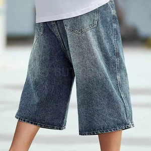 Créez Votre Propre Logo - Shorts en Jean Respirants à Séchage Rapide - Shorts en Jean les Plus Vendus - Product Image 4