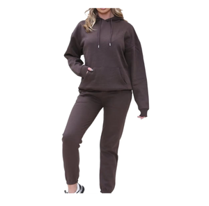 Ensemble de survêtement unisexe 2 pièces personnalisé avec logo, pantalon long, idéal pour l'hiver, la détente, le fitness, la maternité, antibactérien et coupe-vent - Product Image 3