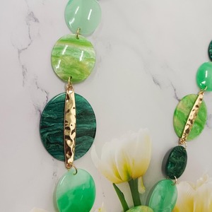 Collares de resina multicolor de nuevo estilo para niñas y mujeres, joyería ecológica natural para exportación desde India. - Product Image 5