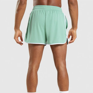Shorts de sport d'été OEM pour hommes, en tissu polyester, séchage rapide, pour la course à pied, la gym et l'entraînement, en vente - Product Image 2