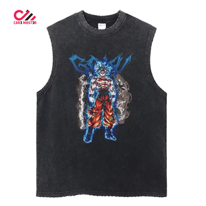 Prix de gros OEM Personnalisé T-shirts délavés à l'acide avec logo imprimé 100% coton Sérigraphie T-shirt pour hommes Nouvelle mode Vêtements décontractés - Product Image 1